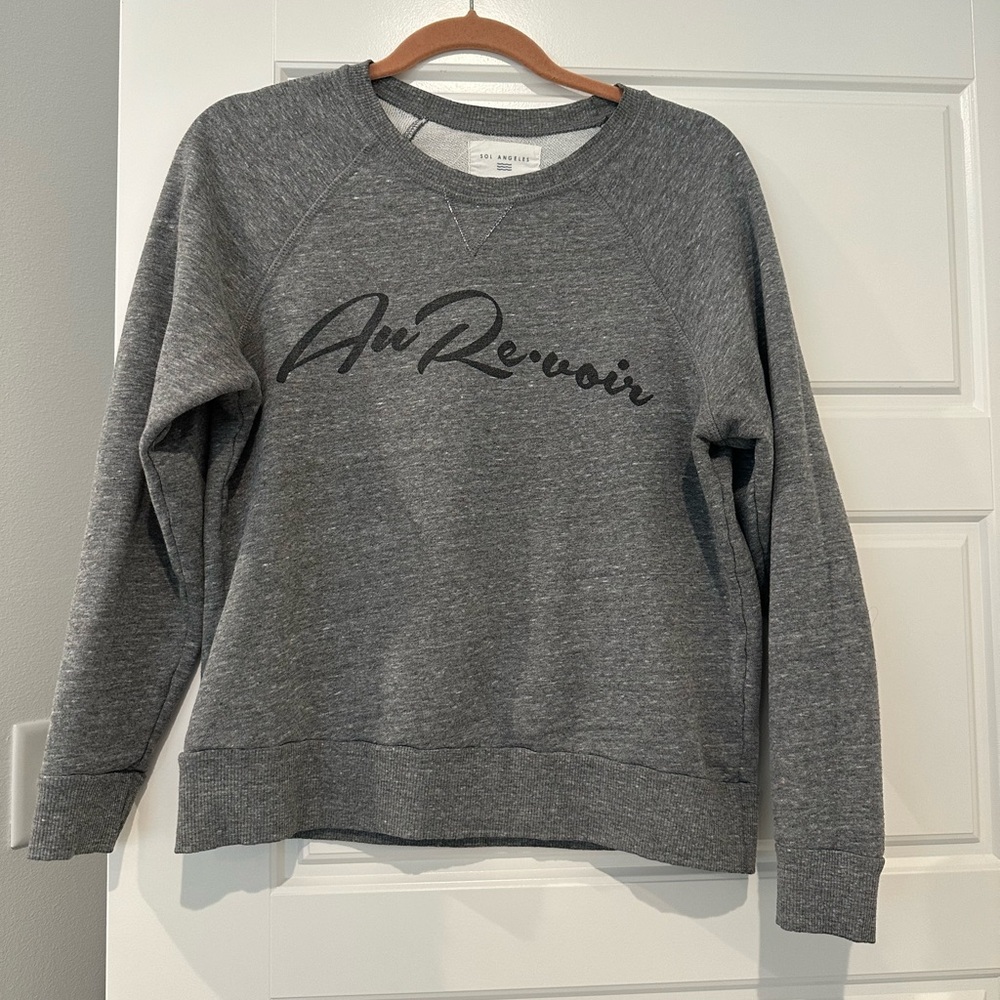 Sol Angeles Au Revoir Sweatshirt M - Picture 2 of 5